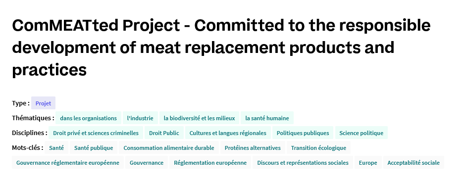 illustration disciplines et mots-clés